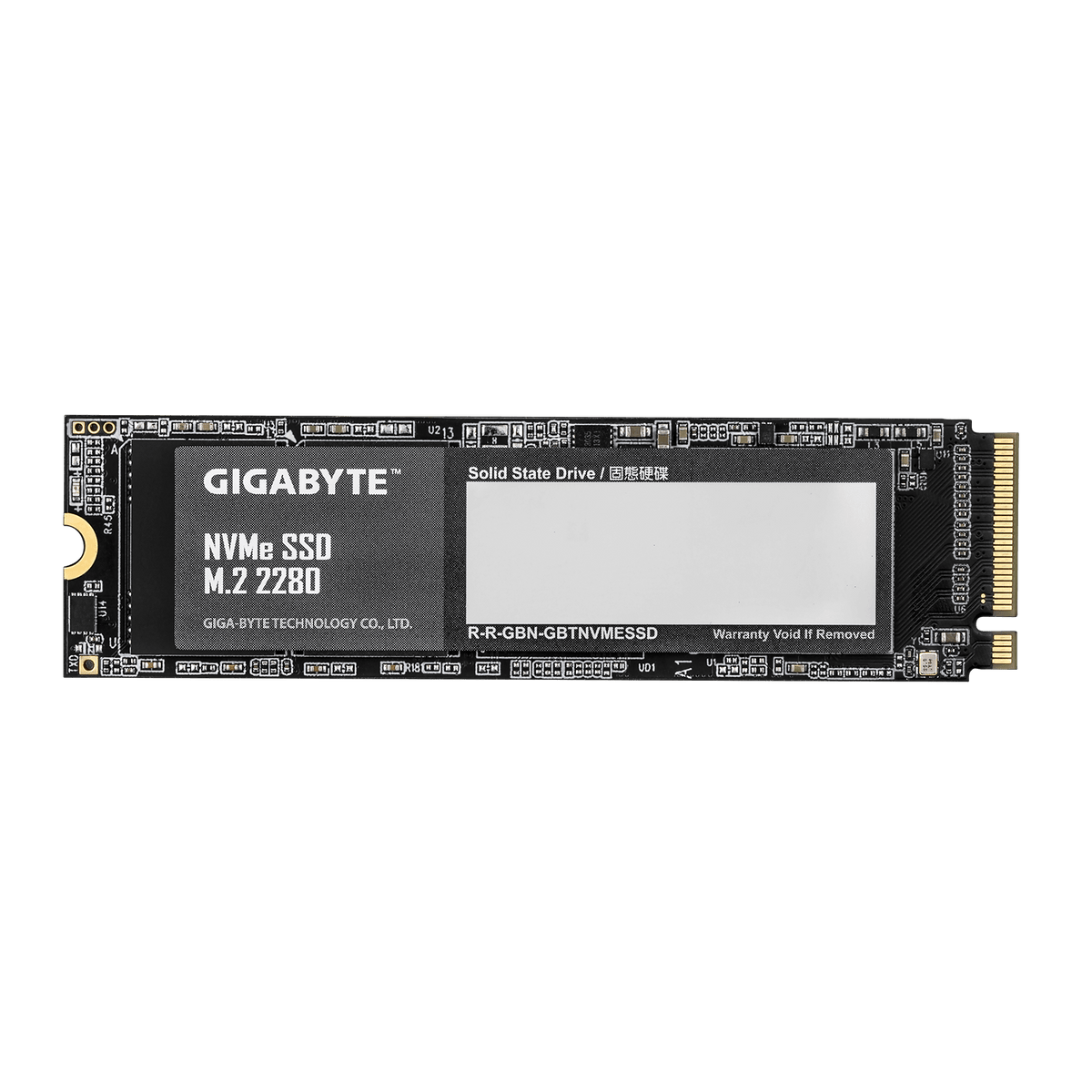 Gigabyte NVMe SSD 512GB (PCI-Express 3.0 x4, NVMe 1.4/M.2 2280) - G3NVMEV512G