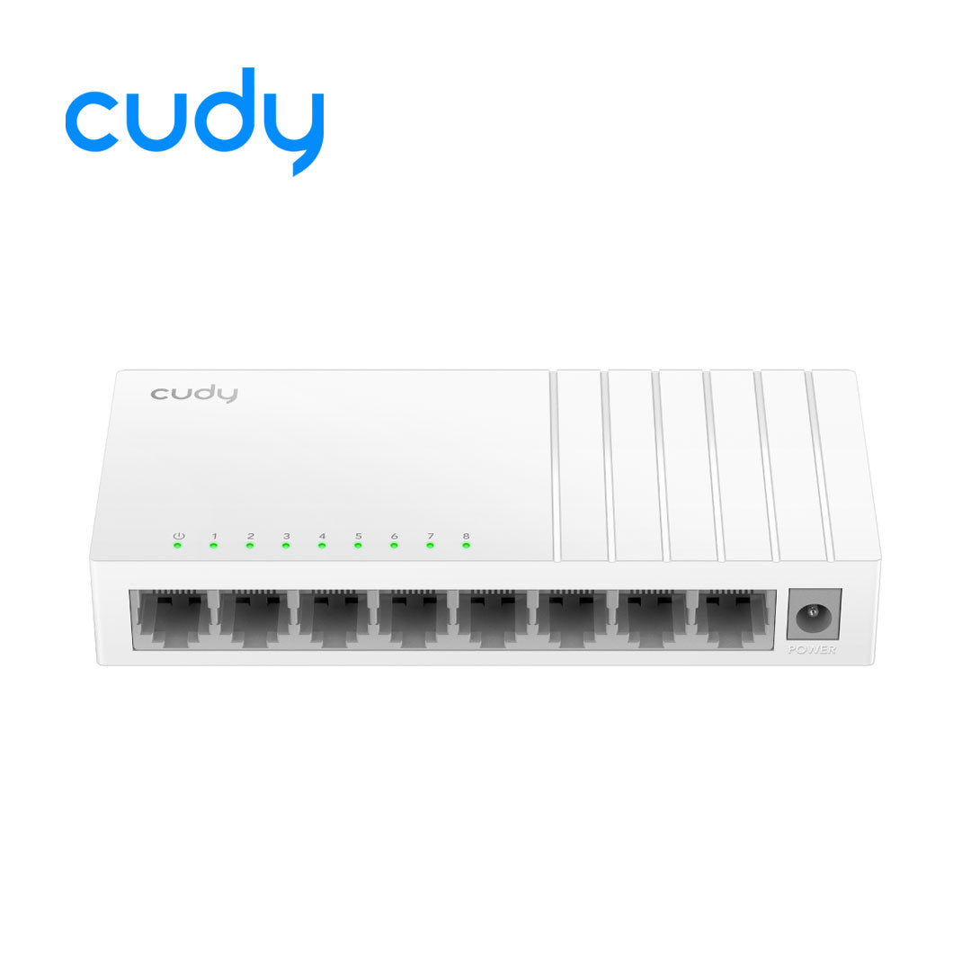 Cudy FS108D - 8-Port 10/100 Mbps Unmanaged Switch