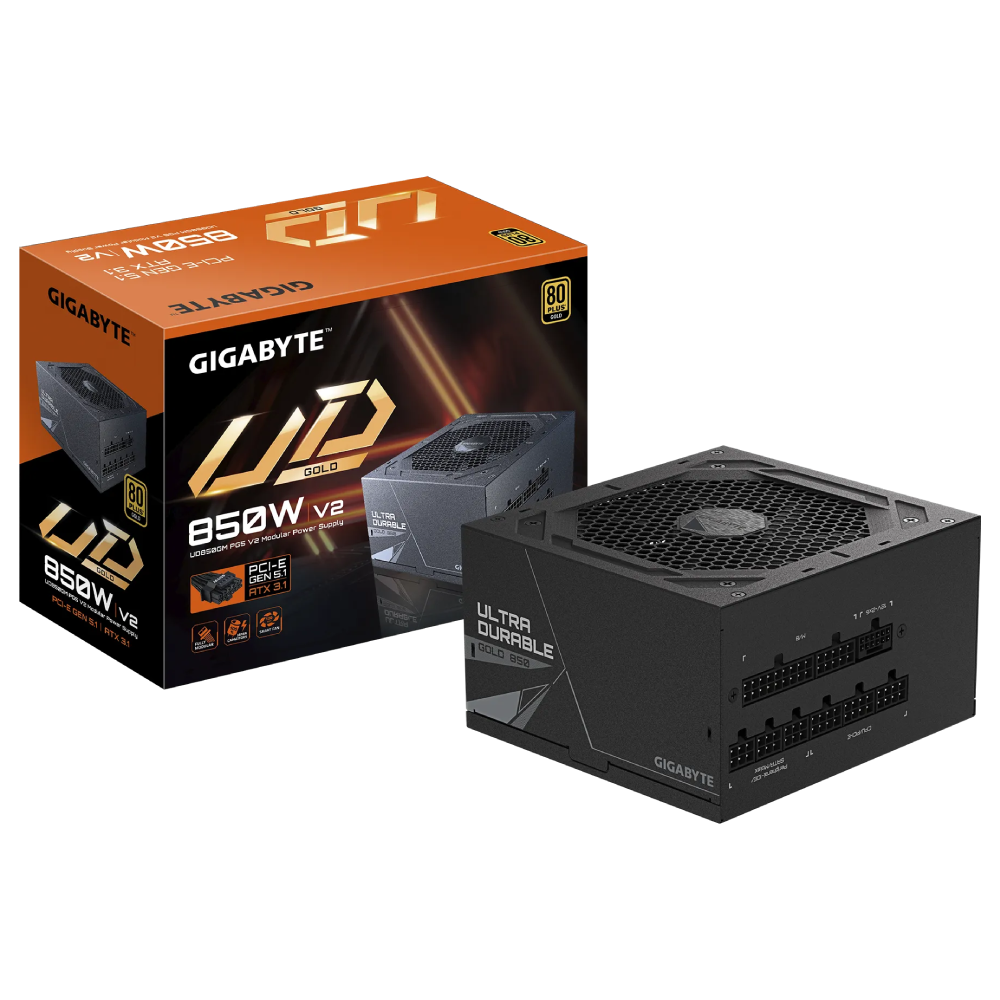 Gigabyte UD850GM PG5 V2 Power Supply - GP-UD850GM PG5 V2 ( Intel Form Factor ATX 12V v3.1)