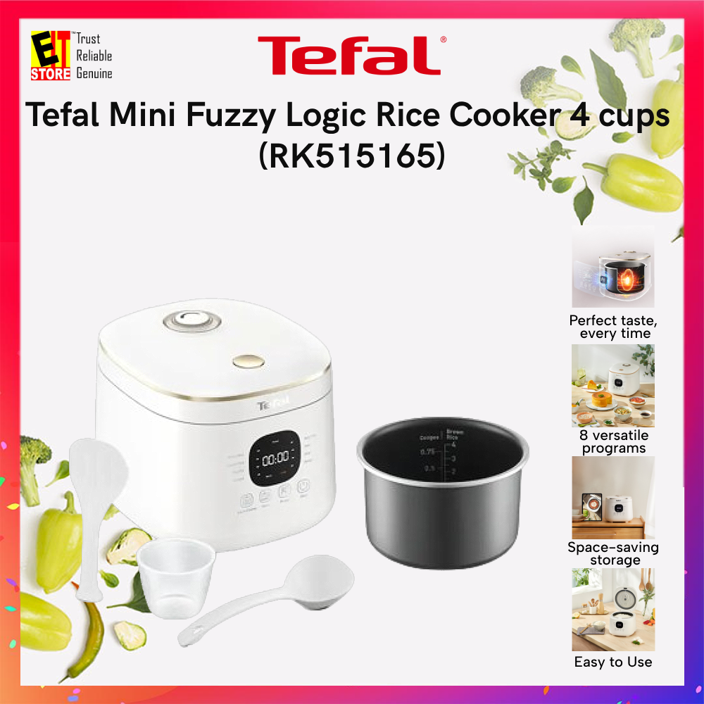 Tefal Mini Fuzzy Logic Rice Cooker 4 cups - (RK515165)