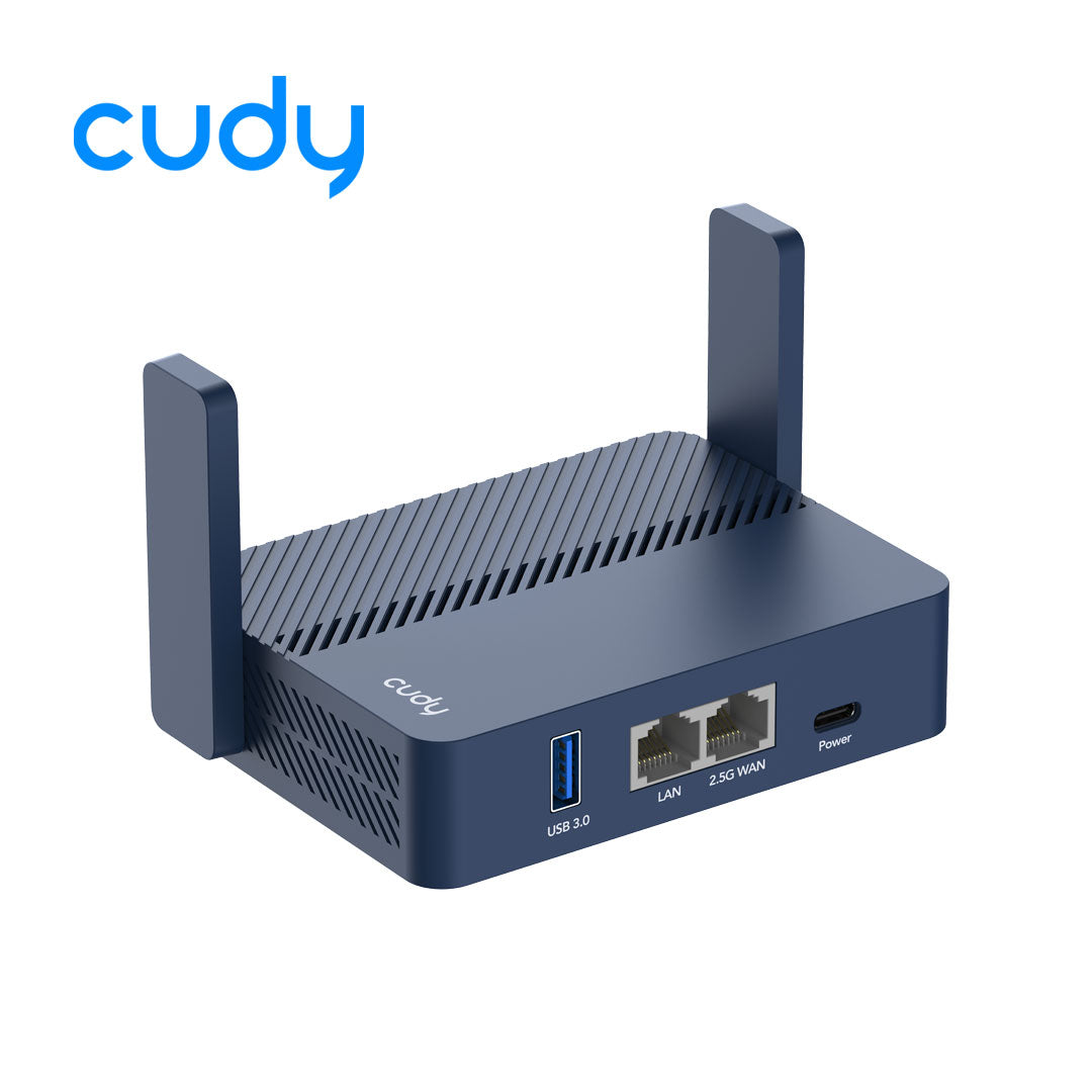 Cudy TR3000 - AX3000 2.5G Wi-Fi 6 Mini VPN Travel Router