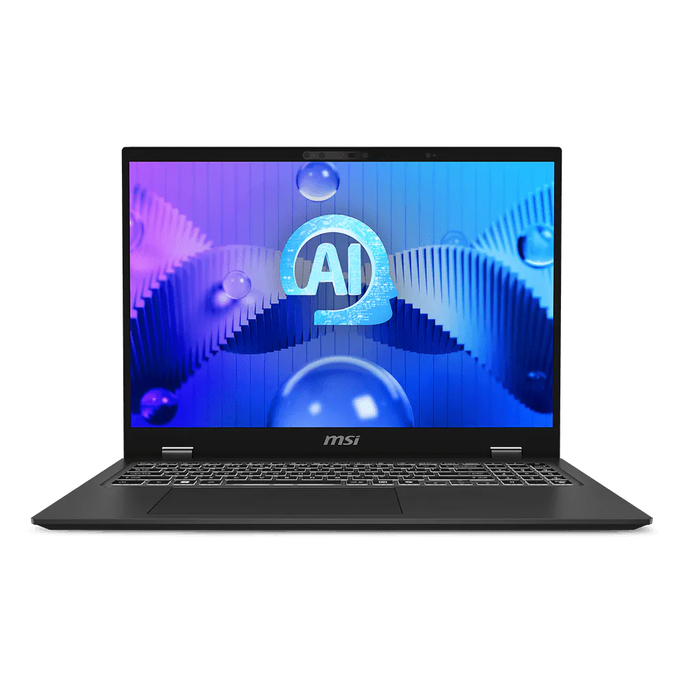 MSI Prestige 16 AI Evo B1MG-225MY (CORE Ultra 7 155H/ 32GB/ 1TB SSD/ Intel Arc graphics/16" UHD+ 4K OLED / OFF HOME & STUDENT ESD/W11/FINGERPRINT SENSOR/ 1.5KG WEIGHT/ BAG/ 2Y) Laptop