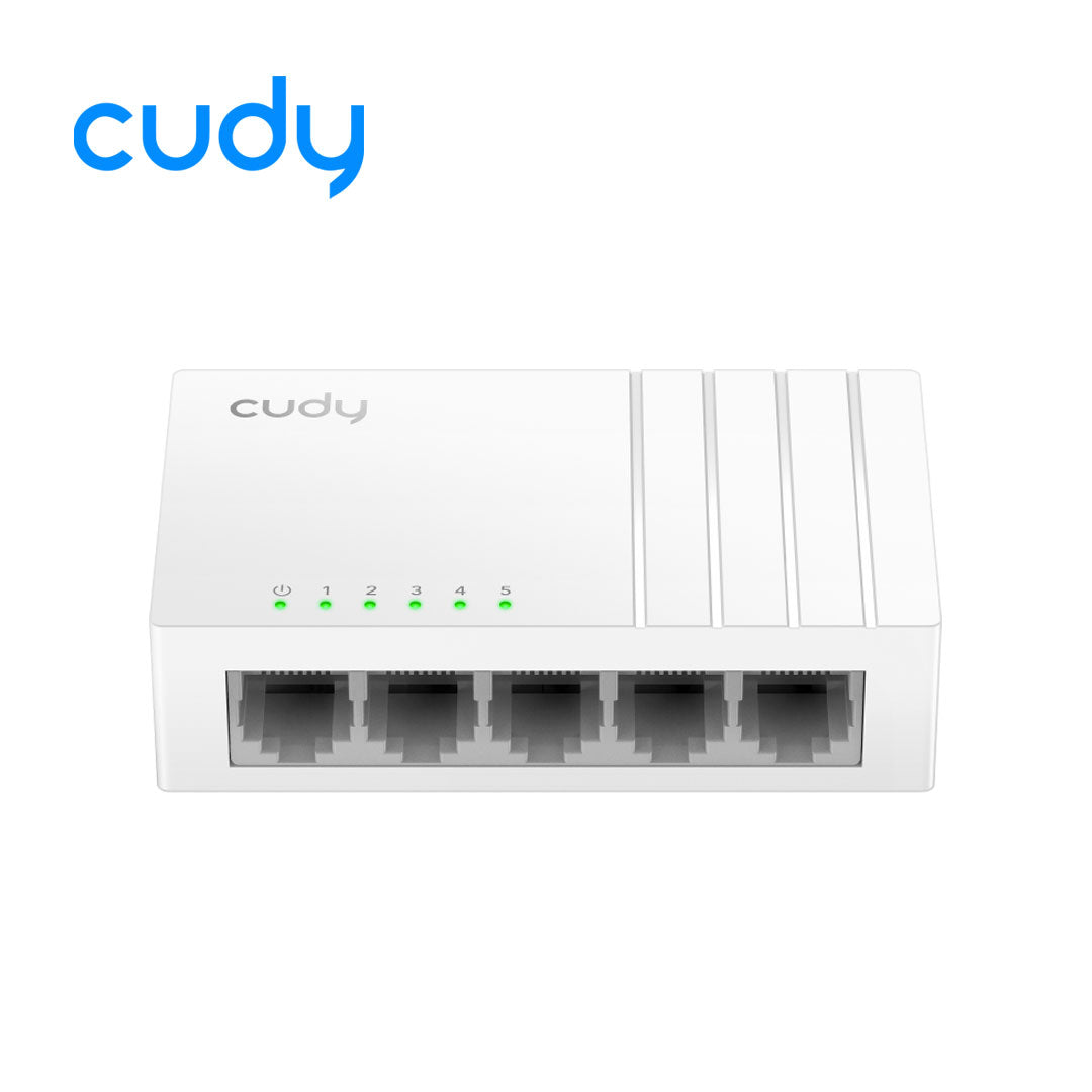 Cudy FS105D - 5-Port 10/100 Mbps Unmanaged Switch