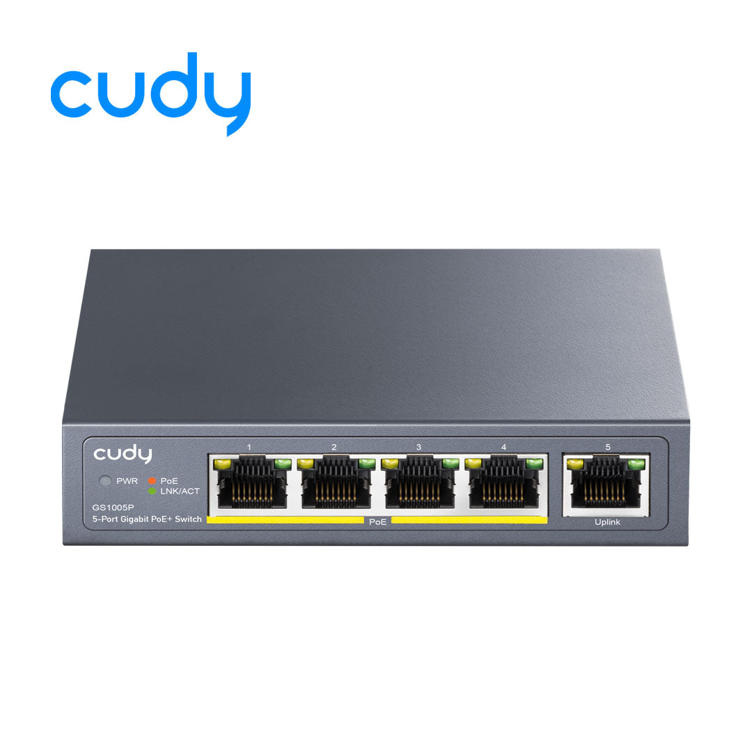 Cudy GS1005P - 5-Port Gigabit PoE+ Switch
