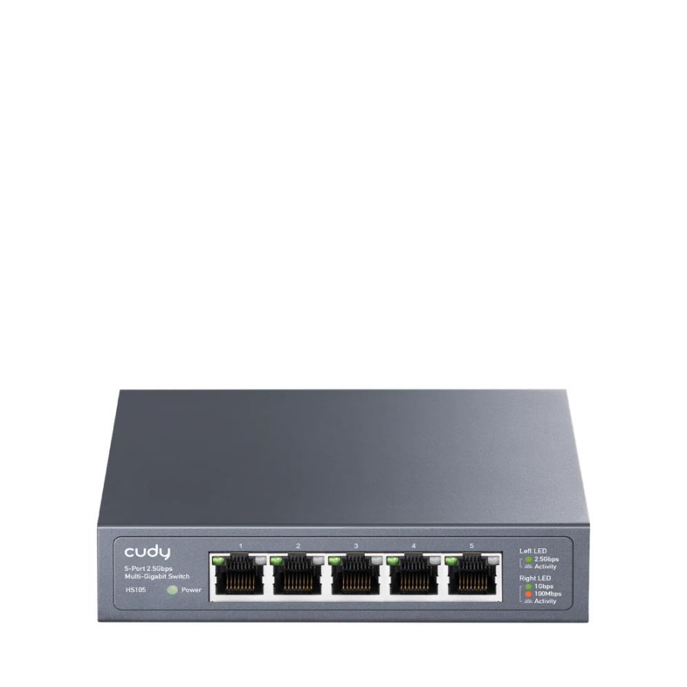 Cudy HS105 - 5-Port 2.5G Metal Switch