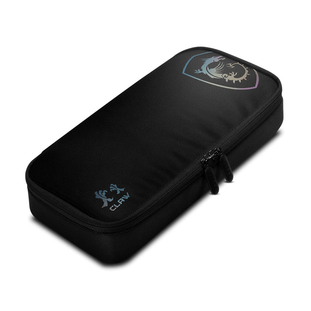 MSI Claw Travel Case - Black (Material: Polyester/Closure Type: Zipper)